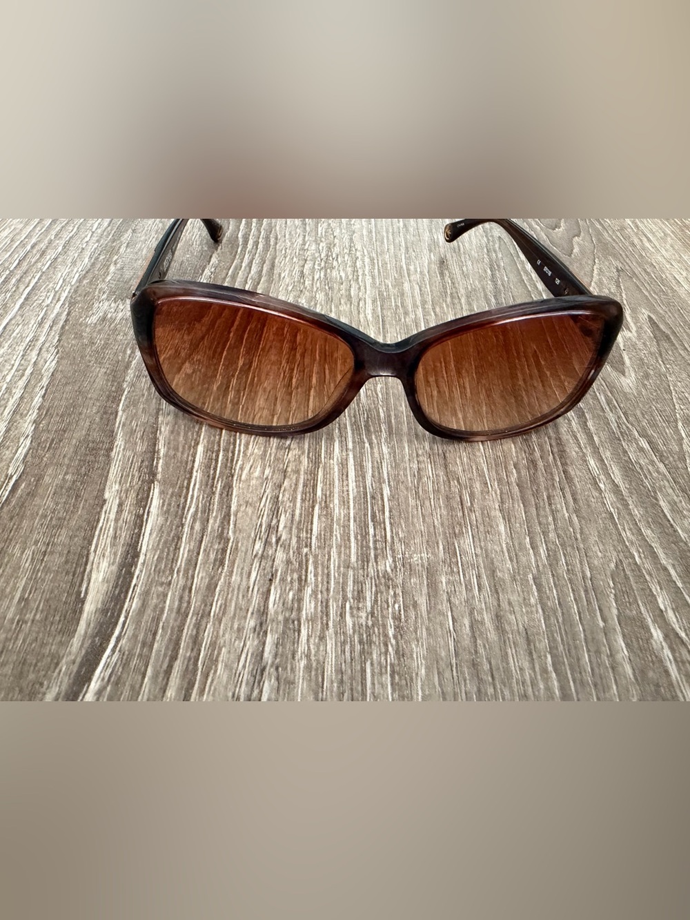Michael Kors Brown Gradient Oversized Women's Sunglasses